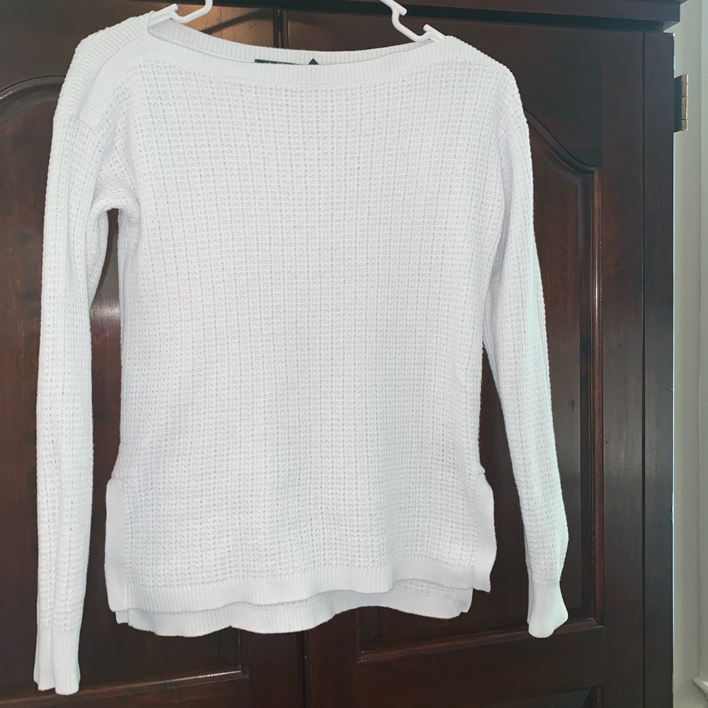 Lauren Ralph Lauren White Sweater XS Like New